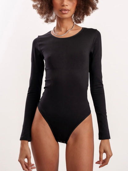 Elegant Shapewear med långa ärmar,perfekt under jacka.